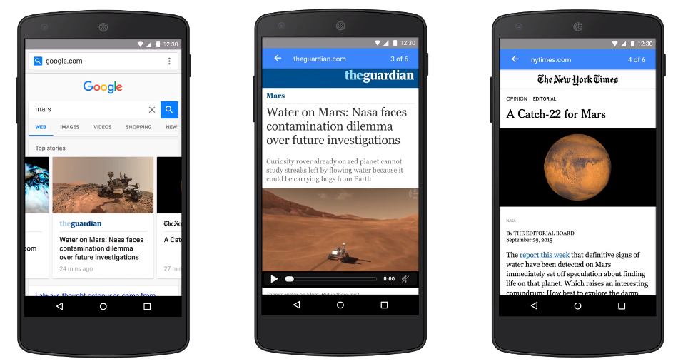 Accelerated Mobile Page