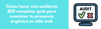 auditoría SEO